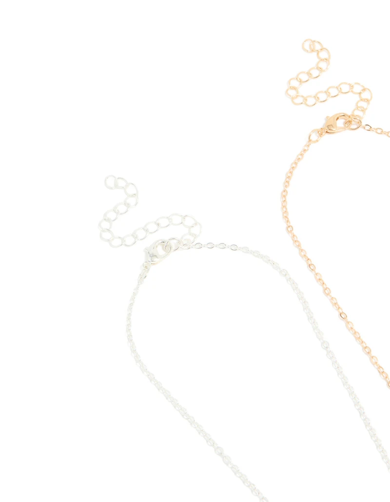 Pack de colliers Kids Gold & Silver Cat Mood BFF