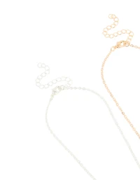 Pack de colliers Kids Gold & Silver Cat Mood BFF