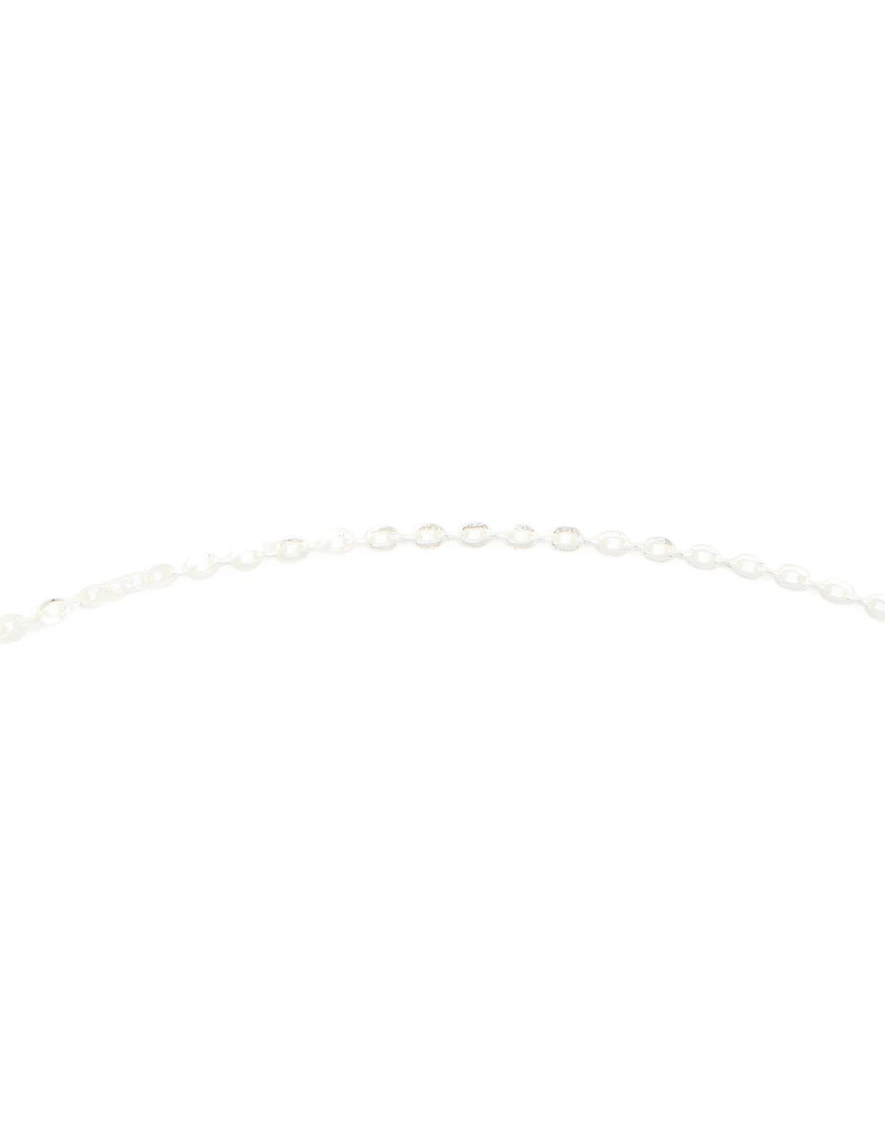 Sterling Silver Adjustable Chain Y-Necklace