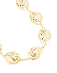 Gold Puffy Cloud Belt