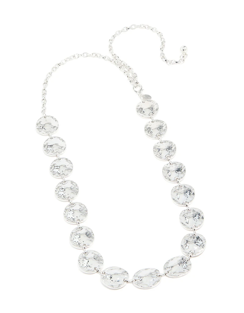 Silver Round Molten Coin Belt