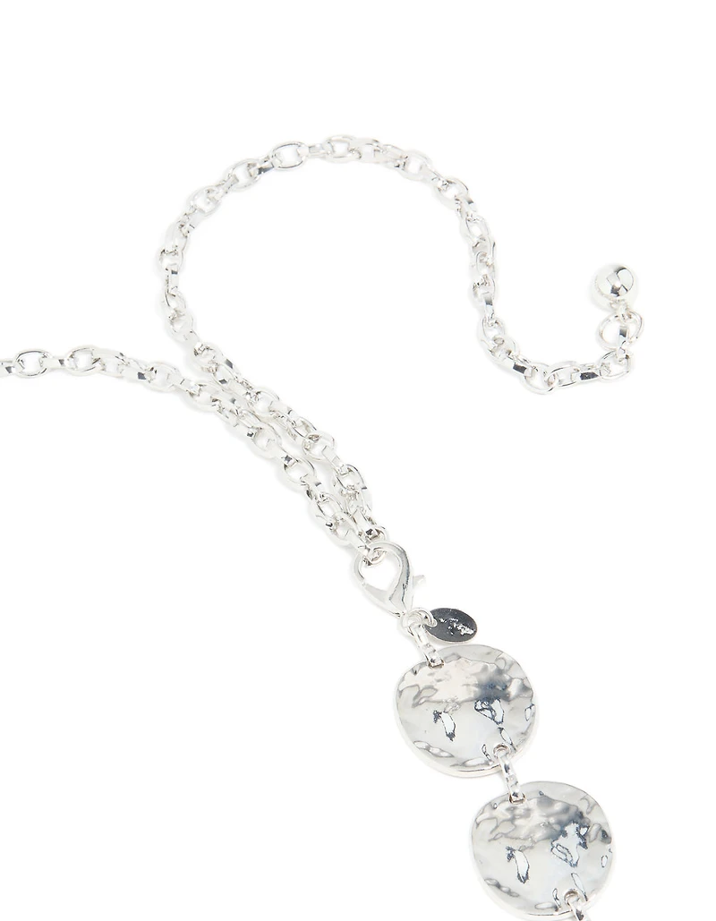 Silver Round Molten Coin Belt