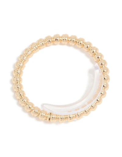 Ajusteurs à anneaux transparents minces pack de 8