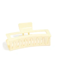 Yellow Shiny Matte Extra Large Claw Clip