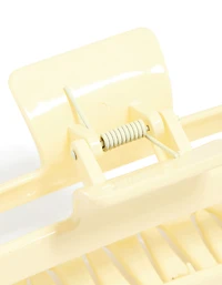 Yellow Shiny Matte Extra Large Claw Clip