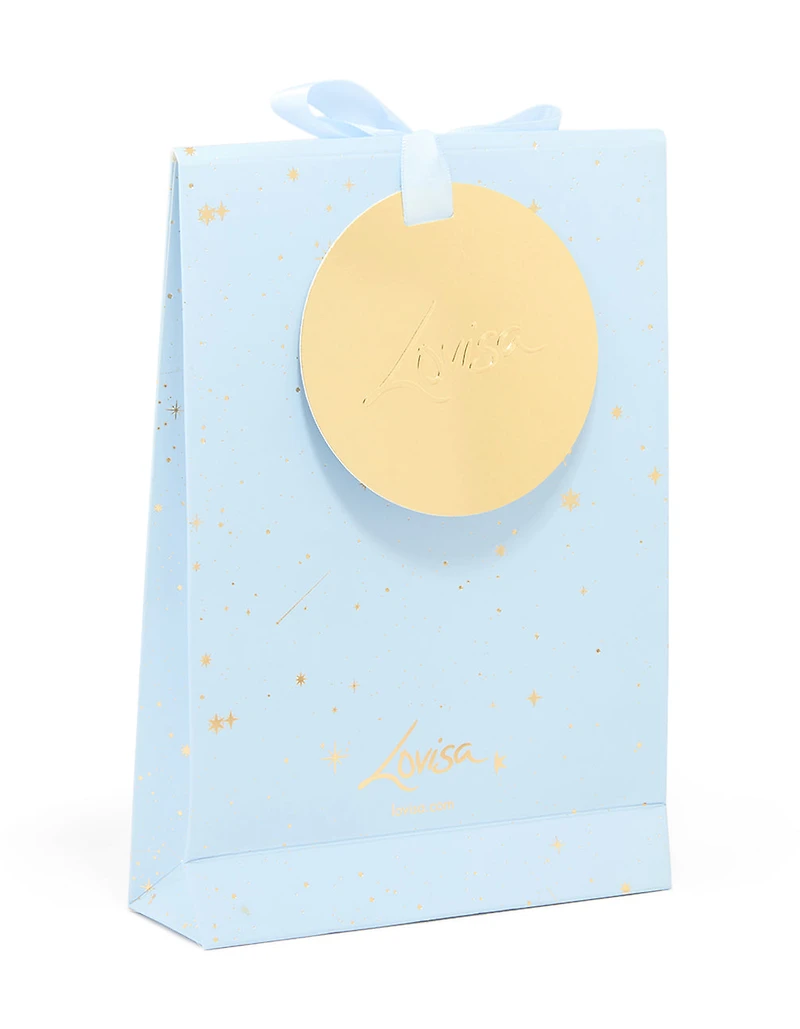 Light Blue Celestial Gift Bag
