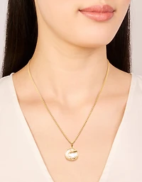 Collier imperméable en acier inoxydable en cercle du signe du signe du Verseau