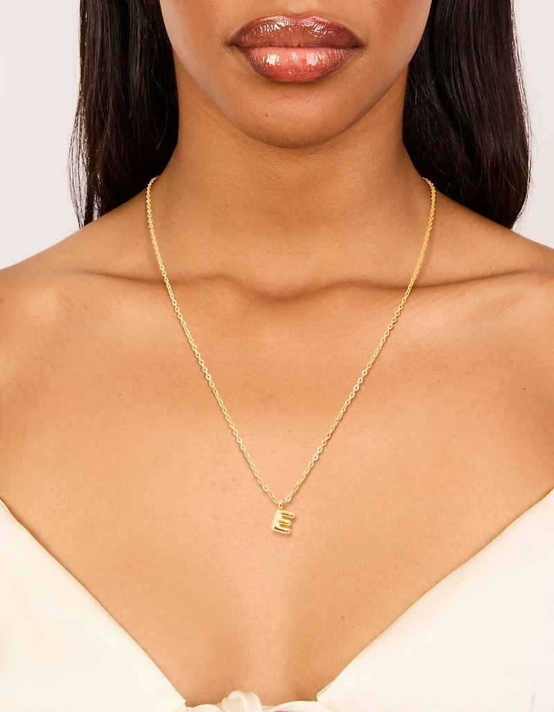 Collier mini-bulles en acier inoxydable plaqué or imperméable