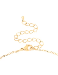 Waterproof Gold Plated Stainless Steel Angel Number 111 Necklace