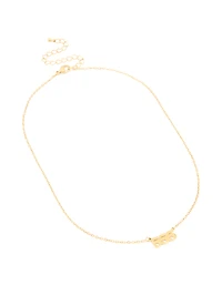 Waterproof Gold Plated Stainless Steel Angel Number 555 Necklace