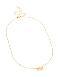 Waterproof Gold Plated Stainless Steel Angel Number 888 Necklace