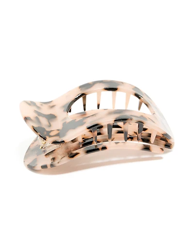 Tortoiseshell Large Oval Hair Claw Clip