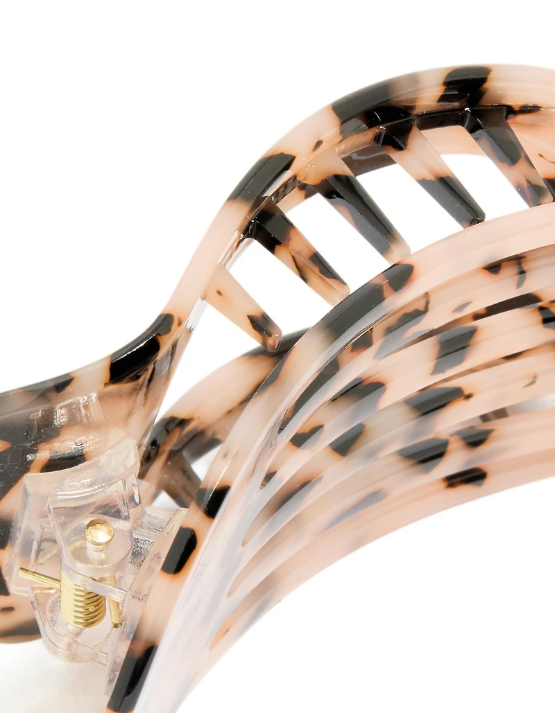 Tortoiseshell Large Oval Hair Claw Clip