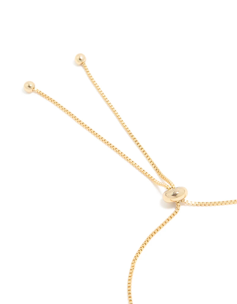 Gold Plated Emerald Cubic Zirconia Dazzling Toggle Bracelet