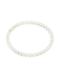 Bracelet de tennis en zircone cubique en argent