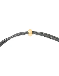 Collier imperméable en acier inoxydable plaqué or avec une grande lettre J à bulles