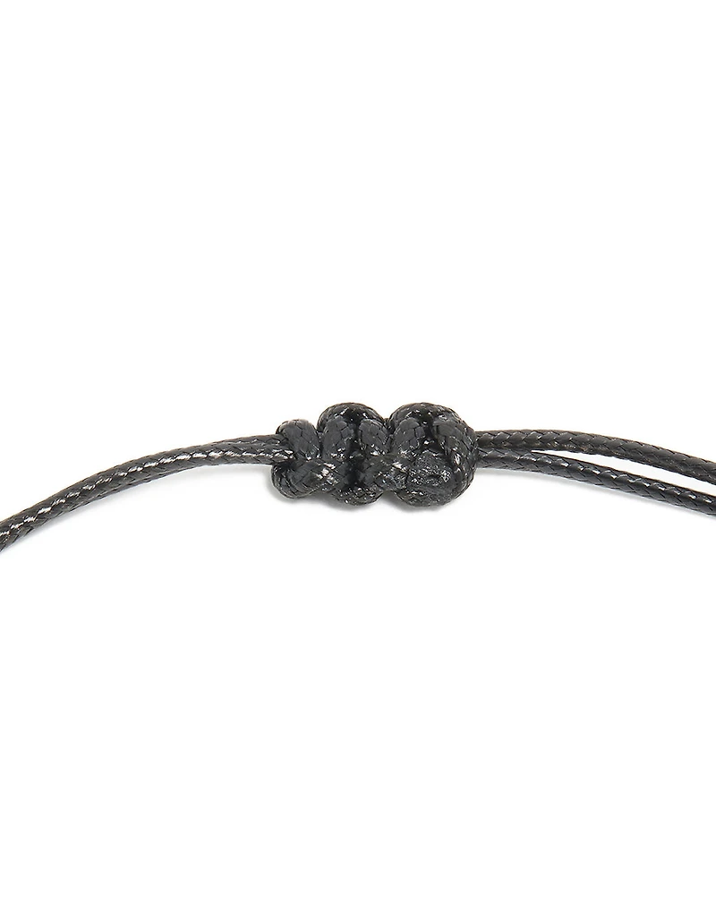 Green Acrylic Chunky Oval Pendant Cord Necklace