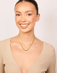 Collier en chaîne épaisse en acier inoxydable imperméable