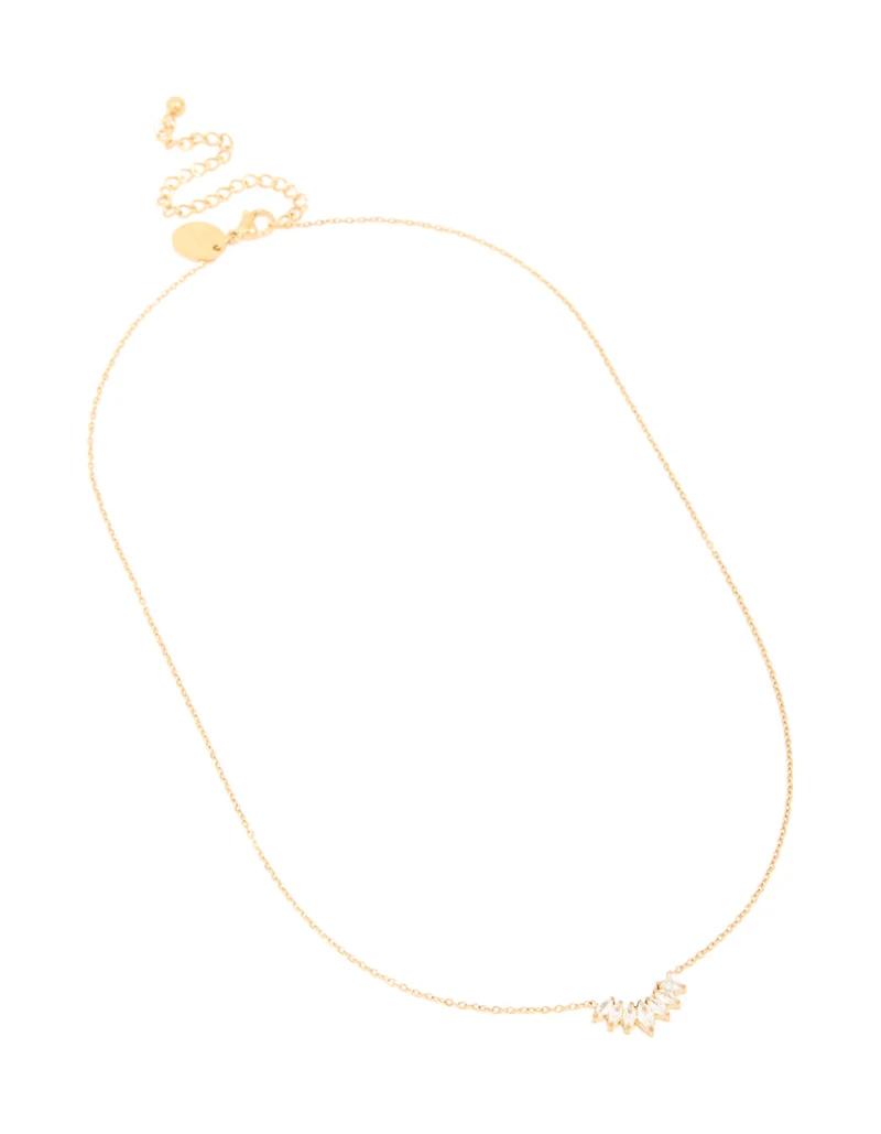 Collier épanouisseur en zircone en acier inoxydable, étanché, plaqué or et étanché