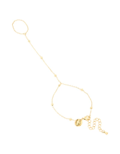 Waterproof Gold Plated Stainless Steel Ball Detail Hand Chain