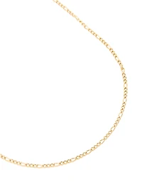 Waterproof Gold Plated Stainless Steel Figaro Waist Chain