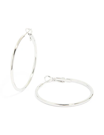 Waterproof Stainless Steel Hoop Earrings