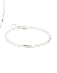 Waterproof Stainless Steel Hoop Earrings