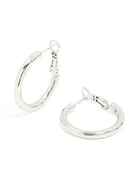 Waterproof Stainless Steel Hoop Earrings 30 MM