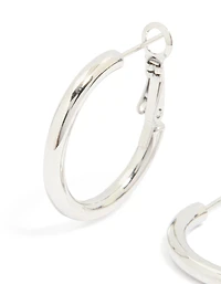 Waterproof Stainless Steel Hoop Earrings 30 MM