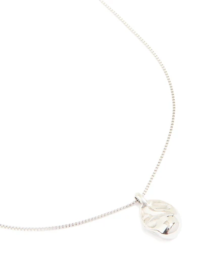 Waterproof Stainless Steel Organic Pendant Necklace