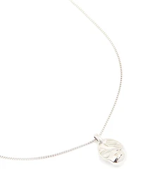 Waterproof Stainless Steel Organic Pendant Necklace