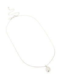 Waterproof Stainless Steel Organic Pendant Necklace