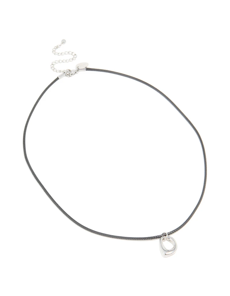 Collier de petit pendentif imperméable en acier inoxydable