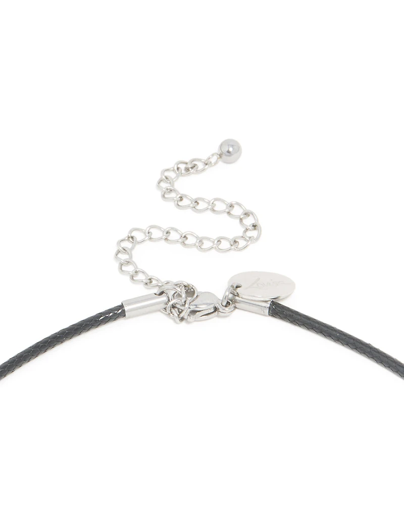 Collier de petit pendentif imperméable en acier inoxydable