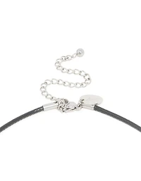 Collier de petit pendentif imperméable en acier inoxydable