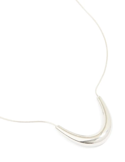 Waterproof Stainless Steel U-Shape Pendant Necklace