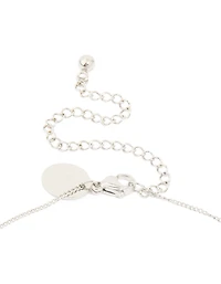 Waterproof Stainless Steel Freshwater Molten Hoop Pearl Centre Pendant Necklace