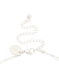 Waterproof Stainless Steel Starfish & Shell Layered Necklace