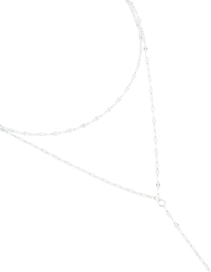 Waterproof Stainless Steel Multi Layered Chain Y-Necklace