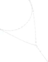 Waterproof Stainless Steel Multi Layered Chain Y-Necklace