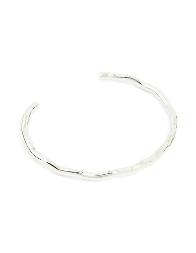 Waterproof Stainless Steel Mini Wave Wrist Cuff