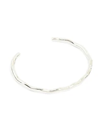 Waterproof Stainless Steel Mini Wave Wrist Cuff