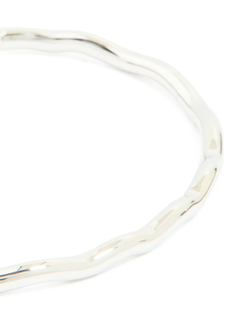 Waterproof Stainless Steel Mini Wave Wrist Cuff