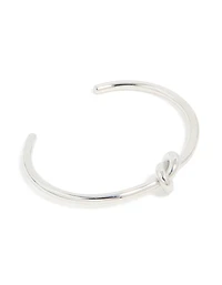 Waterproof Stainless Steel Basic Knotted Centre Wrist Cuff