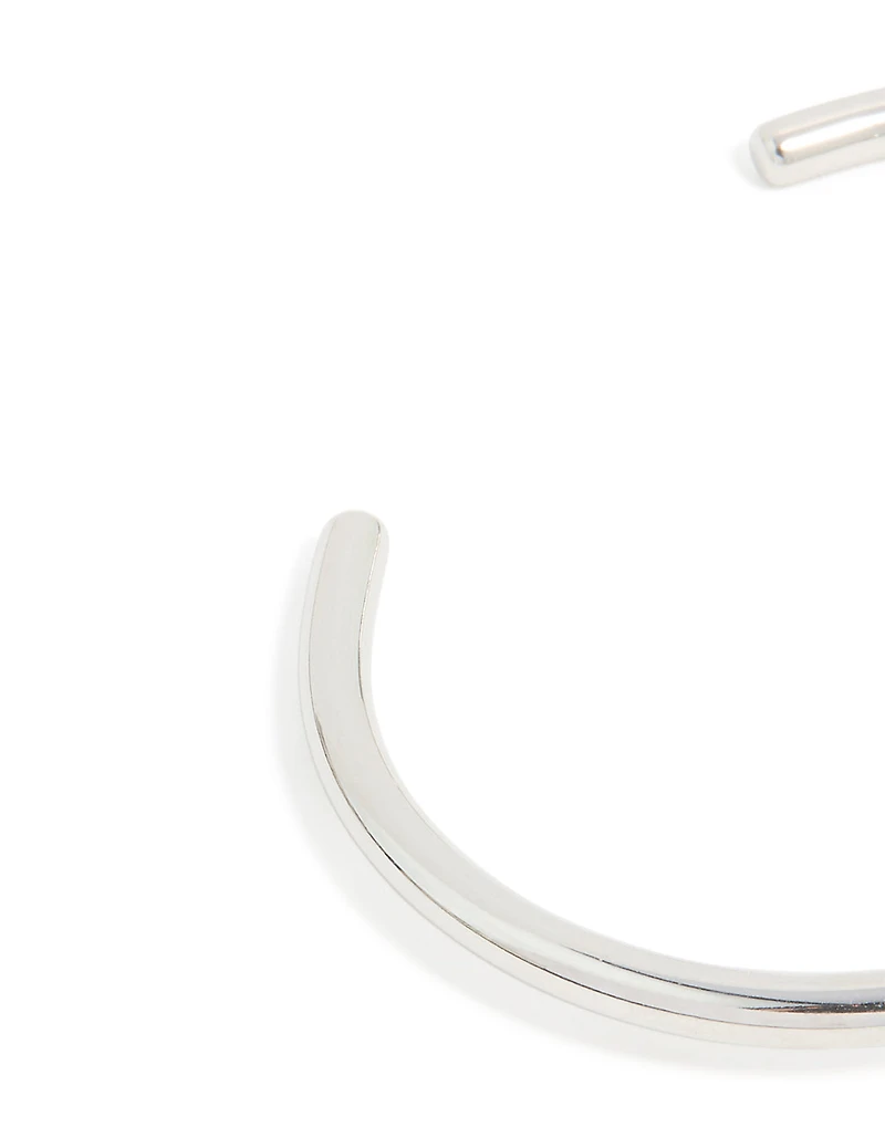 Waterproof Stainless Steel Basic Knotted Centre Wrist Cuff