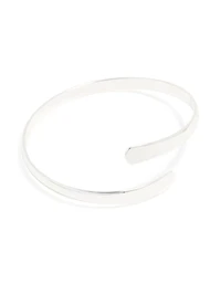 Silver Wrap Around Bangle