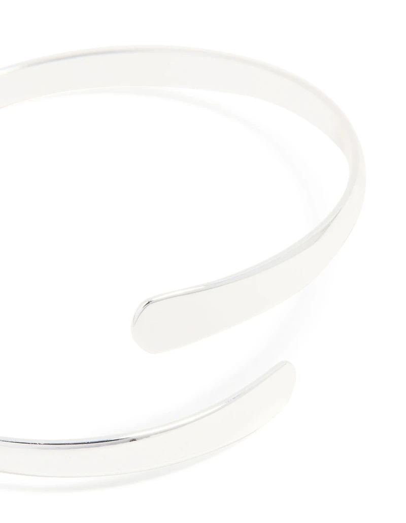Silver Wrap Around Bangle