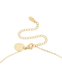 Waterproof Gold Plated Stainless Steel Gothic Cross Necklace