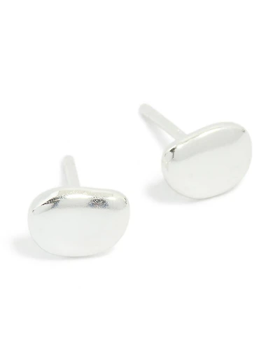 Boucles d’oreilles en cailloux en argent sterling