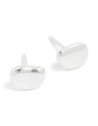 Boucles d’oreilles en cailloux en argent sterling